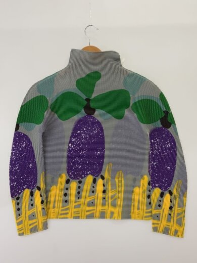 商品画像：長袖カットソー/--/ポリエステル/GRY/総柄/MI43FJ631 2