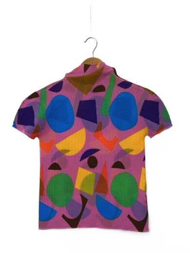 商品画像：半袖カットソー/--/ポリエステル/PNK/総柄/MI51FK395 1