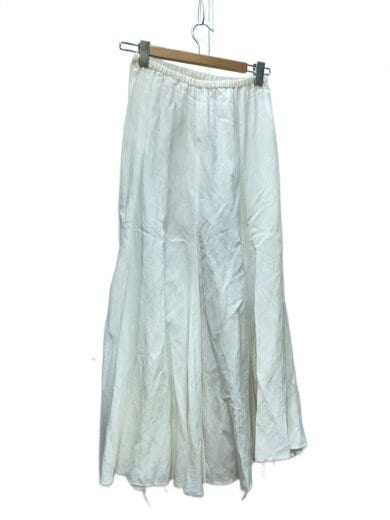 商品画像：23SS/glace flare/ロングスカート/36/ポリエステル/WHT 2