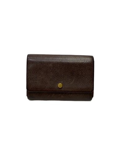 商品画像：sagfuji/2つ折り財布/レザー/BRW/レディース 1