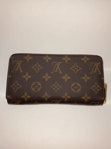 商品画像：2)ジッピー・ウォレット_モノグラム・キャンバス/PVC/BRW/レディース 2