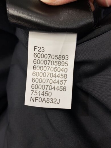 商品画像：コート/M/ナイロン/BLK/NF0A832J 5