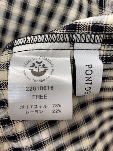 商品画像：オールインワン/FREE/ポリエステル/WHT/チェック/22610616 3