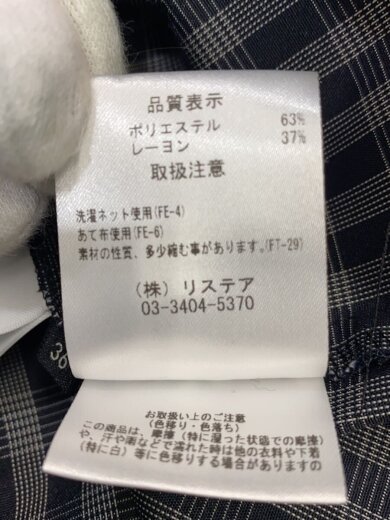 商品画像：長袖シャツ/36/ポリエステル/GRY/チェック/27S63206 5