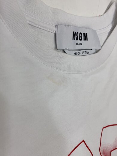 商品画像：Tシャツ/M/コットン/WHT/2841MDM202 7