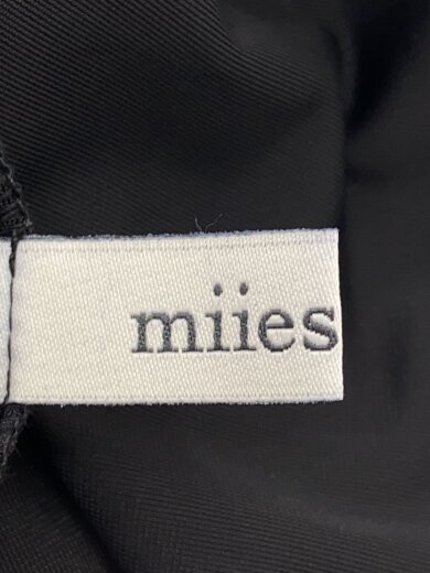 商品画像：miiesmiim/BACK RIBBON VELOUR DRESS/ワンピース/FREE/ポリエステル/BLK// 3