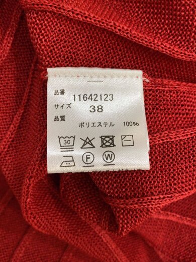 商品画像：26SS/ハイテクギマニット/38/ポリエステル/RED/11642123 4