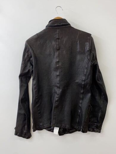 商品画像：レザージャケット・ブルゾン/L/牛革/BLK/1148-04// 2