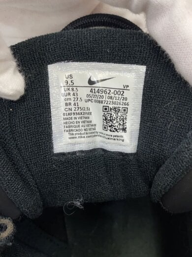商品画像：AIR MORE UPTEMPO/エアモアアップテンポ/ブラック/414962-002/27.5cm/BLK 7