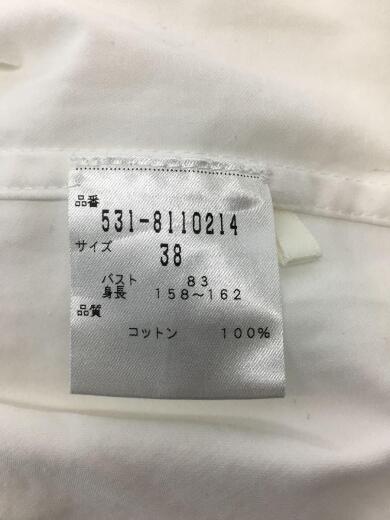 画像：ADORE長袖ブラウス/38/コットン/WHT4