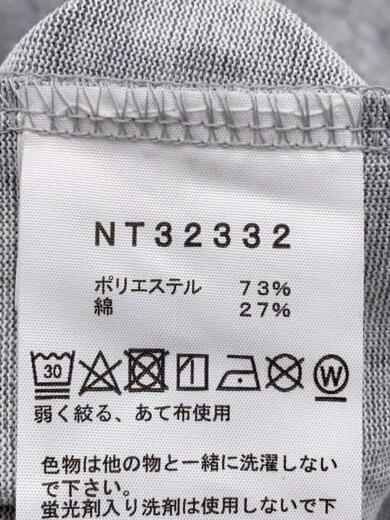 画像：THE NORTH FACETシャツ/XL/コットン/グレー/NT323324