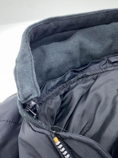 画像：ALPHA INDUSTRIESフード付フライトジャケット/ナイロンジャケット/XS/ナイロン/ブラック/フードに少々使用感有//7