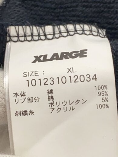 商品画像：パーカー/XL/コットン/BLK/無地/011231012034// 4