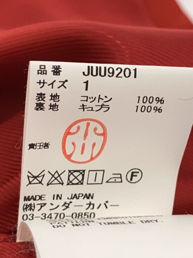 商品画像：ジャケット/1/コットン/RED/JUU9201// 4