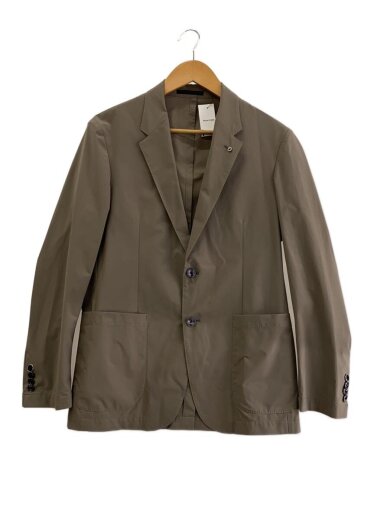 商品画像：テーラードジャケット/L/ポリエステル/BEG/無地/AMFJ251118 1