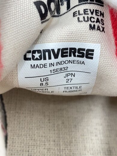 商品画像：ローカットスニーカー/27cm/RED/キャンバス/1SE832/Stranger Things/One Ster 5