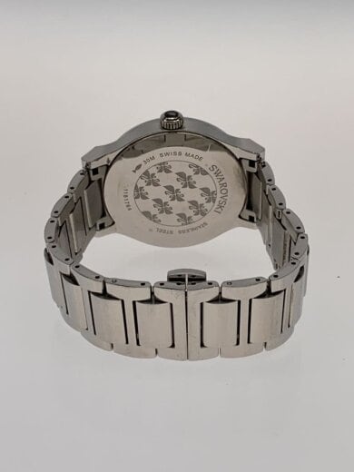 商品画像：クォーツ腕時計/アナログ/ステンレス/BLK/SLV 5