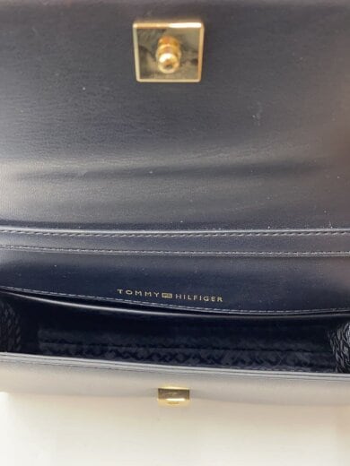 商品画像：ショルダーバッグ/レザー/NVY/無地 6