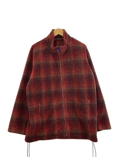 商品画像：フリースジャケット/XL/ポリエステル/RED/グレンCK 1