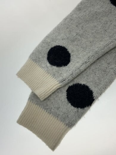 商品画像：ニット・セーター(厚手)/S/アクリル/BLK/総柄 5