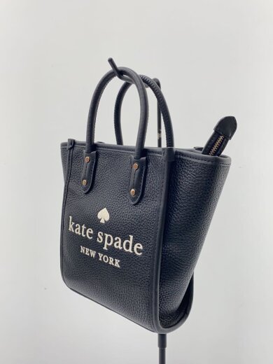 商品画像：ショルダーバッグ/レザー/BLK/無地/K7295 2