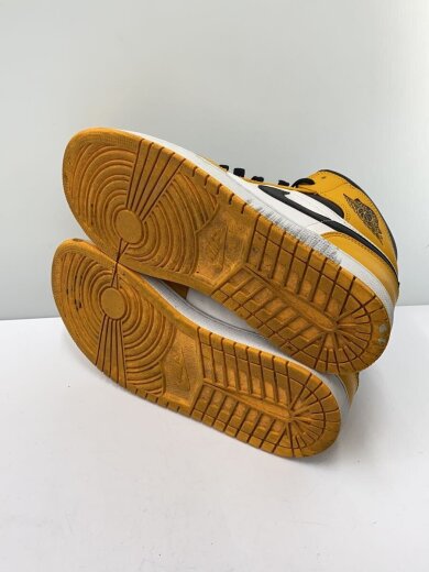 商品画像：AIR JORDAN 1 MID_エアジョーダン 1 ミッド/27.5cm/YLW 4