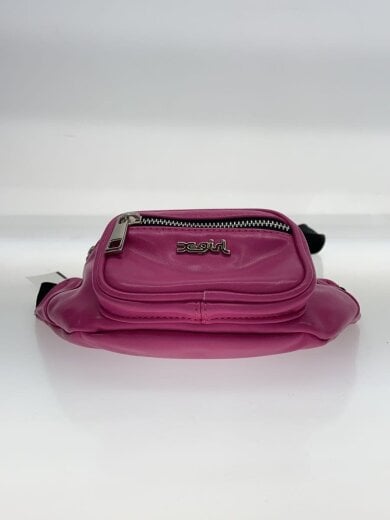 商品画像：ウエストバッグ/--/PNK/無地/105214053007 4