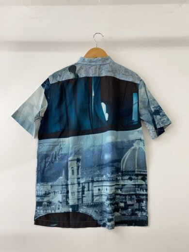 商品画像：半袖シャツ/M/コットン/BLU/総柄/MK.193318 2