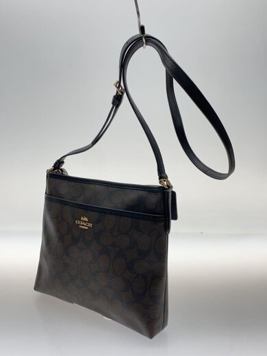 商品画像：ジップファイル・クロスボディ_シグネチャー_ブラウン/PVC/BRW/総柄// 2