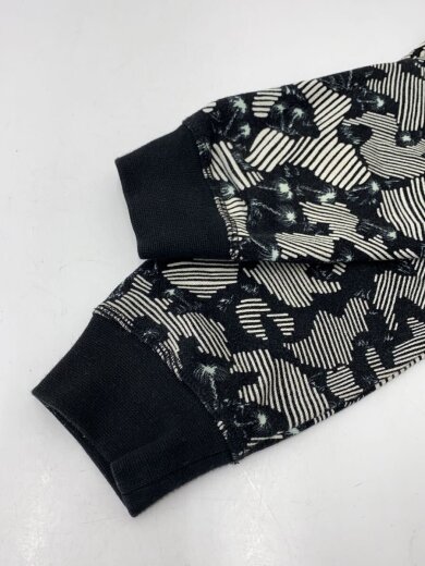 商品画像：スウェット/S/コットン/BLK/総柄 3