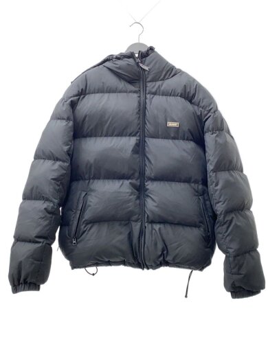 商品画像：首元・袖口・裾汚れ有/ダウンジャケット/XL/ポリエステル/BLK/101234021015// 1