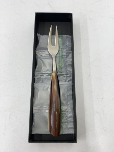 商品画像：Saladini/カトラリー/フォーク/牛角 2