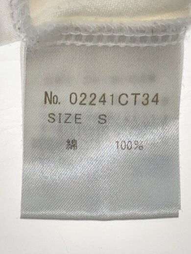 商品画像：Tシャツ/S/コットン/WHT/02241CT34// 4