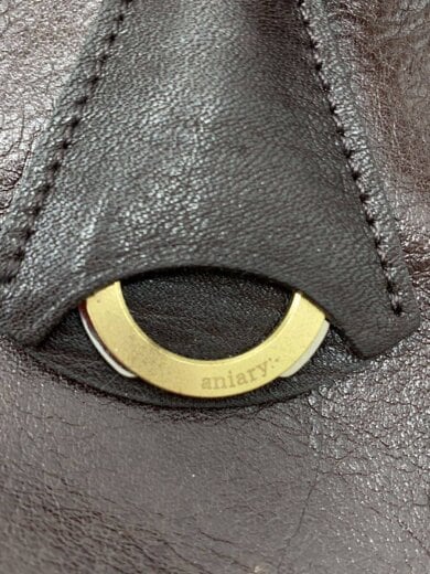 商品画像：トートバッグ/レザー/BRW/ショルダーストラップ欠品 5