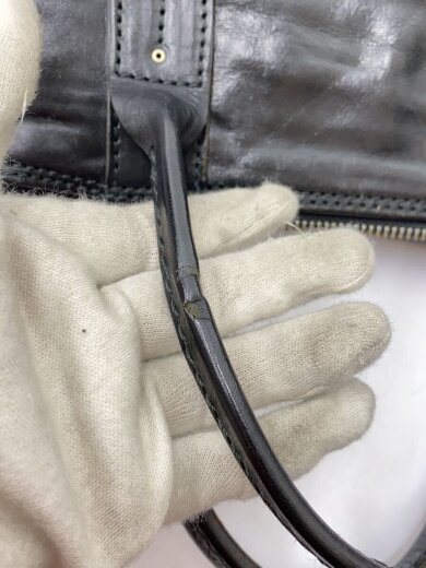 商品画像：トートバッグ/レザー/BLK 7