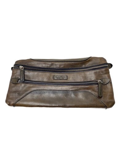 商品画像：ウエストバッグ/レザー/BRW 1