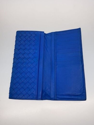 商品画像：長財布/レザー/BLU/レディース/イントレチャート// 4