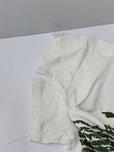 商品画像：Tシャツ/L/コットン/WHT/総柄/1F-T001 6