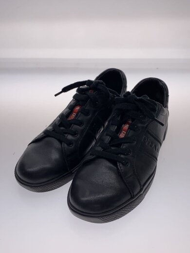 商品画像：擦れ有/ローカットスニーカー/36/BLK/レザー/3651 2
