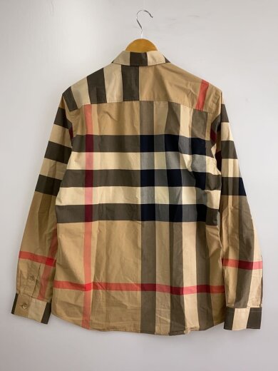 商品画像：Check Stretch Cotton Poplin Shirt/M/コットン/CML/チェック/8010213// 2