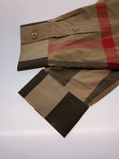 商品画像：Check Stretch Cotton Poplin Shirt/M/コットン/CML/チェック/8010213// 5