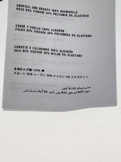商品画像：ノースリーブワンピース/M/レーヨン/BLK/MJA512 5