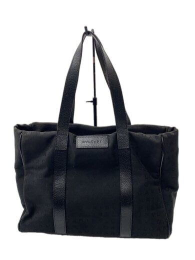商品画像：トートバッグ/キャンバス/BLK/総柄 1