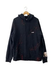 MSGM×DarioArgento/パーカー/M/コットン/BLK/無地/2940MM103//