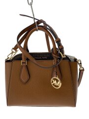 DARIA 2 IN 1 サッチェル スモール/ショルダーバッグ/レザー/BRW/35F0GDIC1L