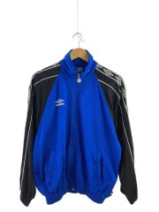 青タグ/90s/ジャージ/S/ポリエステル/BLU/刺繍