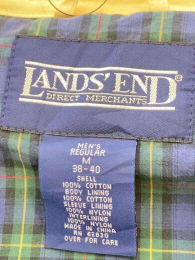 商品画像：ブルゾン/M/コットン/YLW/無地 3