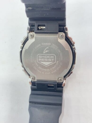 商品画像：腕時計/デジタル/ラバー/BLK/BLK/SS/GM-5600U 3