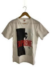 17AW/SCARFACE/Tシャツ/S/コットン/WHT/プリント