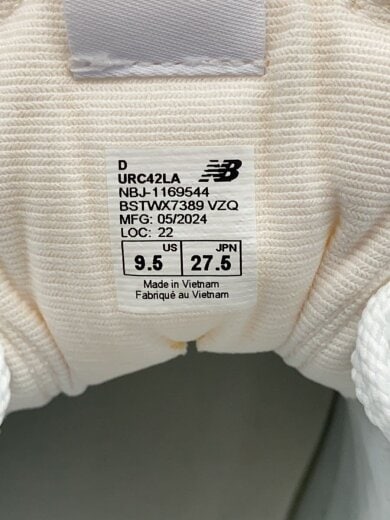 商品画像：ローカットスニーカー/27.5cm/WHT/urc42la 5